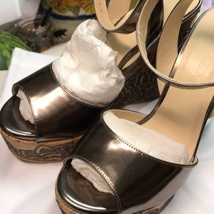 Brand new Jimmy Choo wedges